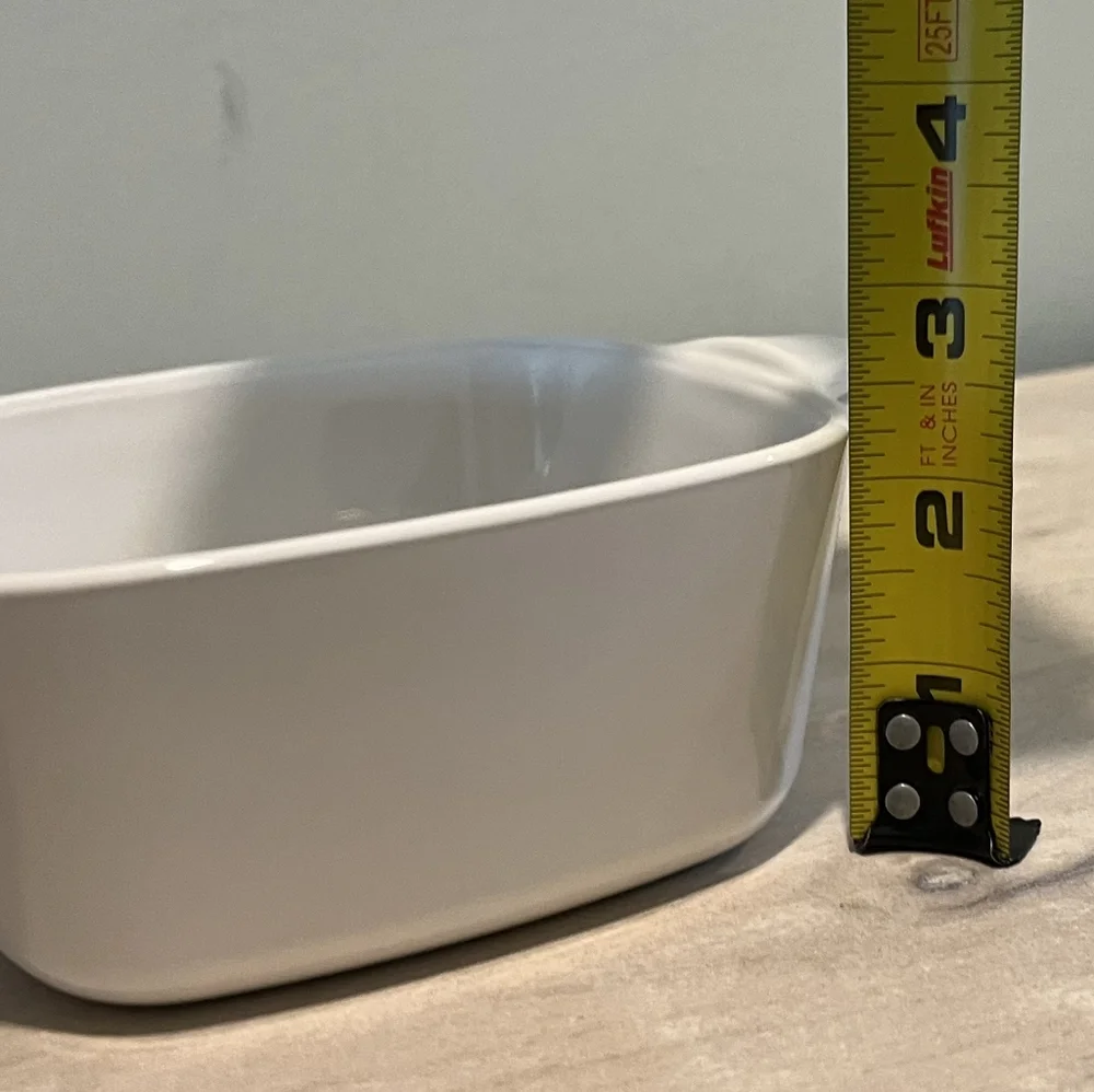 Vintage & In Perfect Condition Corning Ware All White P-43-B Casserole